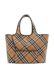 Сумка-тоут Burberry Vintage Check среднего размера, нейтральный цвет