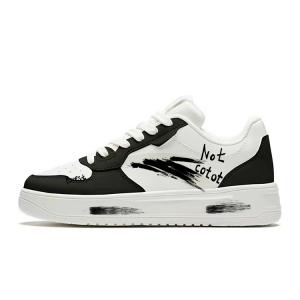 Легкоскользящие, износостойкие, легкие низкие кеды для скейтбординга для мужчин Anta, черный