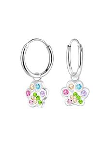 Alexander York Подвеска в виде лапки, красочная, из серебра 925 пробы, комплект из двух серебряных элементов