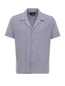 Рубашка на пуговицах классического кроя Antioch, серый