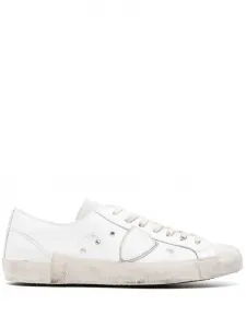 Кеды Paris с нашивкой-логотипом Philippe Model Paris, белый