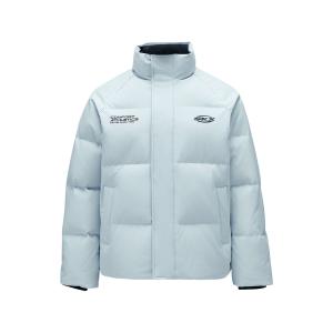 Skechers Пуховик унисекс жемчужно-голубой Pearl Blue, Pearl Blue/01MZ