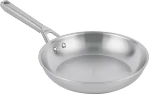 Сковорода Ninja EverClad из нержавеющей стали (24 см), подходит для всех типов плит.