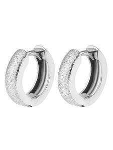 Adeliás Женские серьги - серьги-кольца на шарнирах из серебра 925 пробы