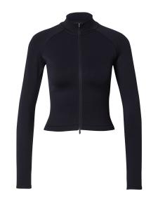 Спортивная толстовка с капюшоном на молнии Aimn, Black