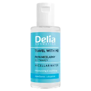 Мицеллярная жидкость для снятия макияжа Delia Travel With Me, 50 мл