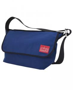 Большая винтажная сумка-мессенджер Manhattan Portage, синий