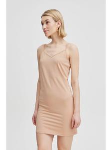 Платье до колена b.young Kleid Regular Fit Mini Spaghettiträger figurbetonend, бежевый