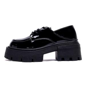 WARRIOR Лоферы женские бежевые \ черные \ матово-черные