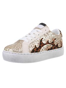 Кроссовки на шнуровке Ital-Design, цвет gold und braun