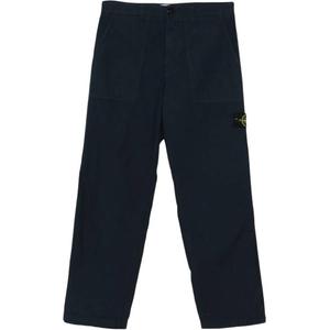 Брюки с накладным карманом STONE ISLAND, синий