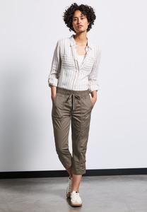 Шорты MIT TURN-UP - Trousers Street One, цвет Braun