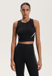 Топ OYSHO LINE DETAIL COMPRESSIVE, Black
