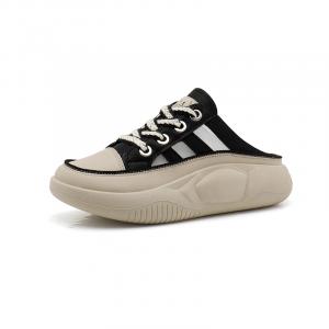 QIQUDUCK Закрытые тапочки женские Q-HWDQ216 черные, цвет Q-HWDQ216 Black