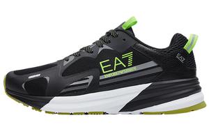 Кроссовки EMPORIO ARMANI EA7 Lifestyle Shoes Unisex Low-top Black, черный