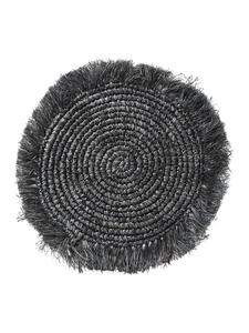 Butlers Салфетка под тарелку из рафии черного цвета