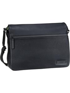 Сумка через плечо Jost Riga Shoulder Bag Flap L, черный