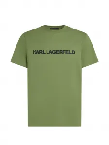 Футболка с логотипом Karl Lagerfeld, зеленый