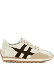 Кожаные кроссовки Hogan, нейтральный