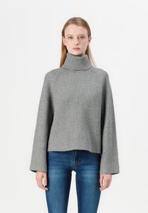 Джемпер Object OBJVIOLA ROLLNECK, Medium Grey/Mottled Grey