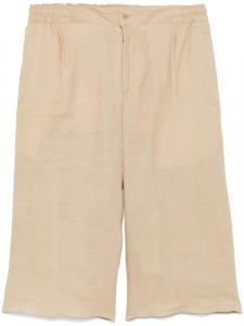 Льняные шорты Kiton, нейтральный