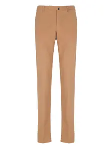 Брюки с карманами Incotex, коричневый