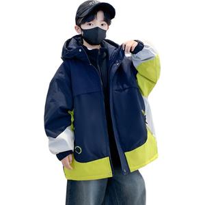 Утепленная куртка для детей 3-7 лет PROTECTCAMEL, темно-синий