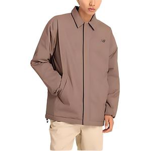 Куртка Coaches Men Dark Mushrooms New Balance, цвет Dark mushrooms