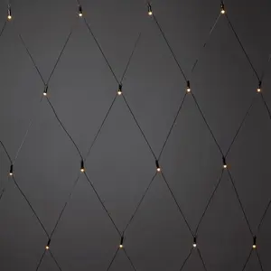 Светодиодная гирлянда, 120 лампочек, микросветодиодная гирлянда, матовая, 120 янтарных диодов Konstsmide, черный