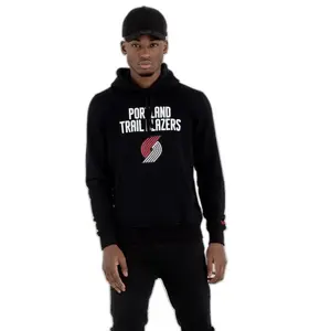 Худи New Era NBA Regular Portland Trail Blazers, черный
