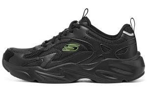 Кроссовки Skechers Sport Lifestyle Shoes Women's Low-top Black/Green, черный/зеленый