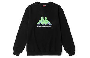 Футболка с круглым вырезом свободного кроя Весна Осень Зима Унисекс Kappa, Волшебный фиолетовый-4510