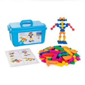 Конструктор Miniland Interstar Blocks, 100 блоков, мультиколор