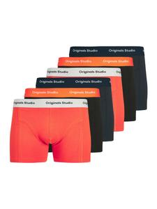 Трусы Jack & Jones, цвет orange/schwarz/blau