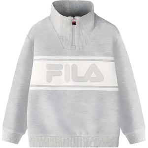 Свитшот Medium Heather Gray для подростков FILA KIDS, серый