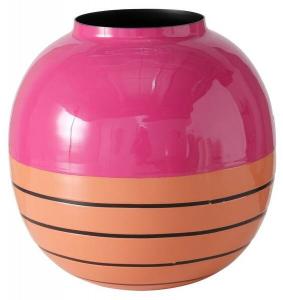 Декоративная ваза MF Tucol цвет orange/pink