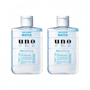 Набор для ухода за кожей с активированным углем очищающее средство и крем для лица увлажняющий очищение 90g+130g+200ml Uno