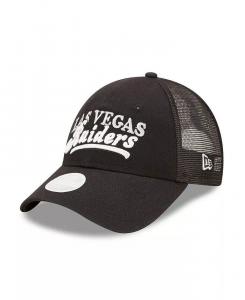 Черная женская кепка Snapback Las Vegas Raiders Team Trucker 9FORTY New Era, черный