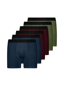 Боксерские трусы SNOCKS, цвет mix (rot/olive/blau)