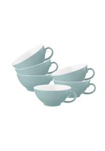 Зелёные чайные чашки Life Seltmann Weiden 140 мл 6 шт