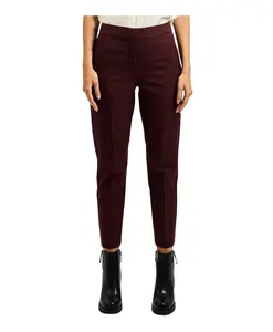 Бордовые брюки с французскими карманами Iblues, красный