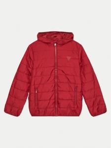 Пуховик стандартного кроя Guess, красный