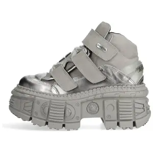 Кроссовки NEW ROCK Lifestyle Shoes Unisex High-top Gray, серый