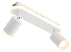 Светодиодный потолочный светильник Nettlife Lichtelf 2-flammig, белый