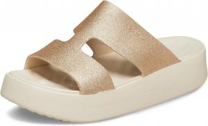 Женские сандалии Crocs Getaway на платформе с H-образным ремешком, Stucco