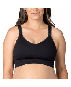 Бюстгальтер для кормления Mia для беременных и кормящих мам Kindred Bravely, черный