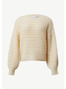 Вязаный свитер в цвете 0770_cream comma