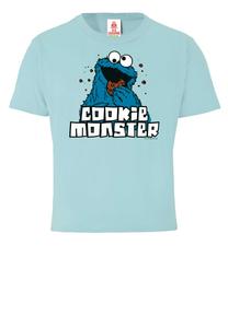 Футболка Logoshirt Sesamstraße Krümelmonster, светло синий