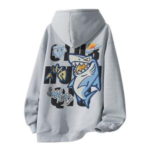 Толстовка Unisex Hooded Moderate Heavyweight HUANQIU, светло-серый