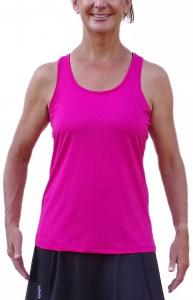 Женская майка-борцовка Pickleball Bella, розовый